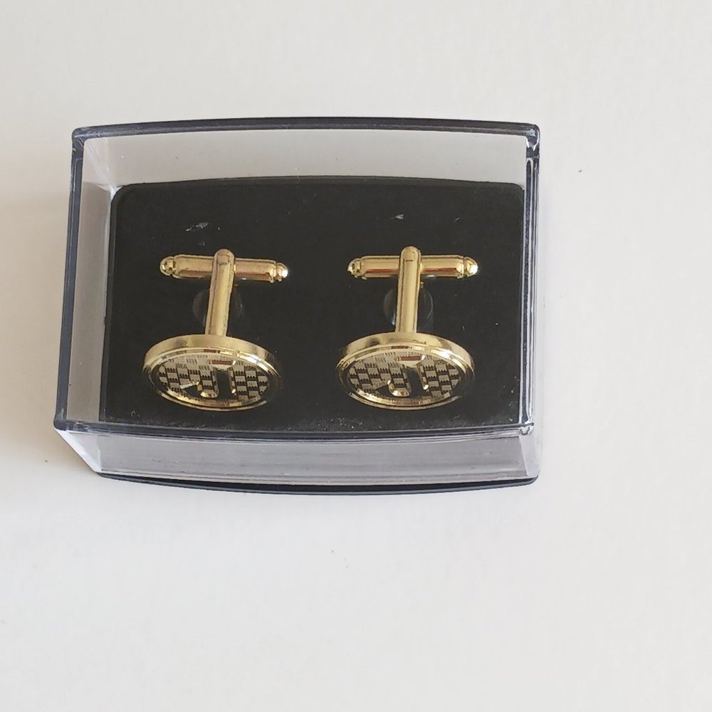 Initial "J" Cufflinks - Picture 2 of 2